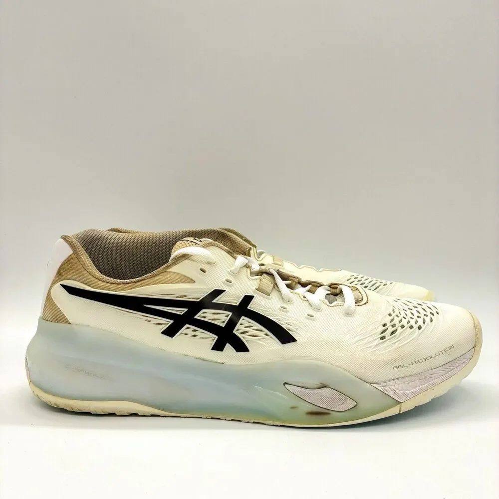 ASICS Gel Resolution X Men’s Size 13 White Black Tennis Shoes 1041A481